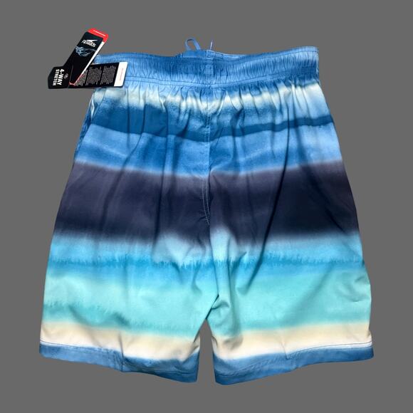 Speedo Bondi Boardshort 20" Men's Size Small NWT Multicolor Blue UPF 50+ - Picture 7 of 9